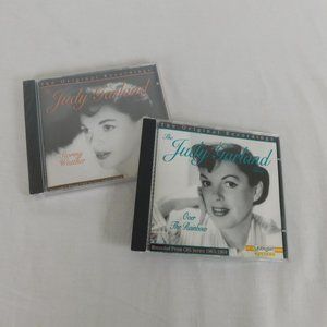 Judy Garland Show Stormy Weather Over Rainbow 2 CD Lot 1995 Pop Vocal Tradition